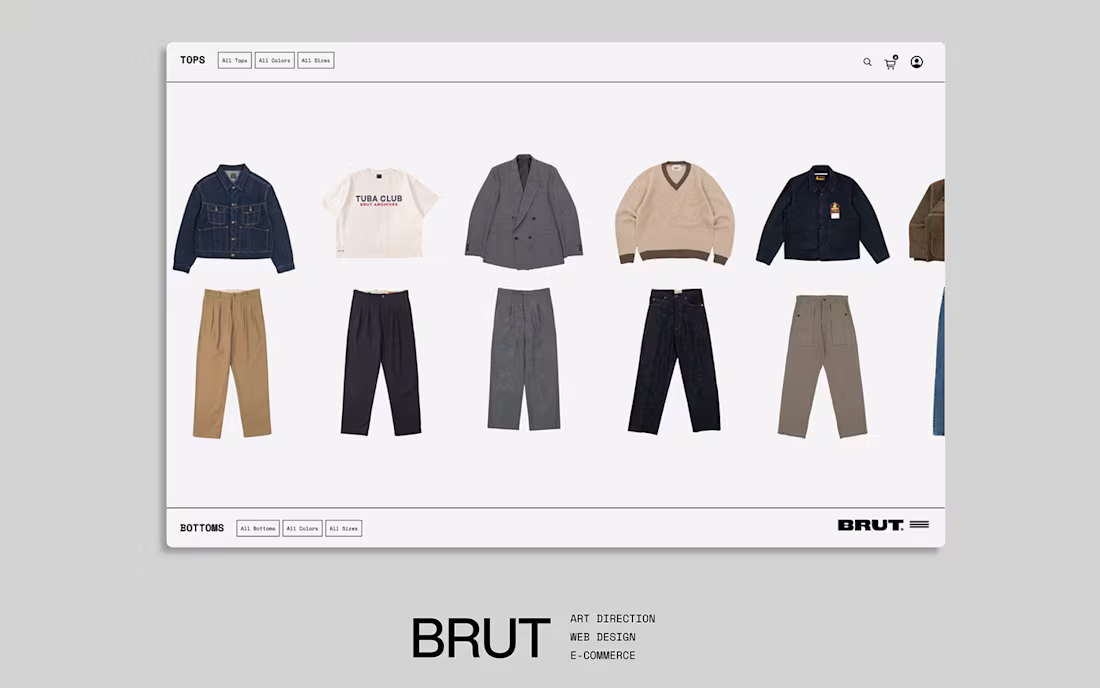 Cover image for Brut