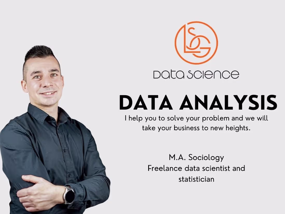 Cover image for Data Analysis & Statistics: From Raw Data to Actionable Insights