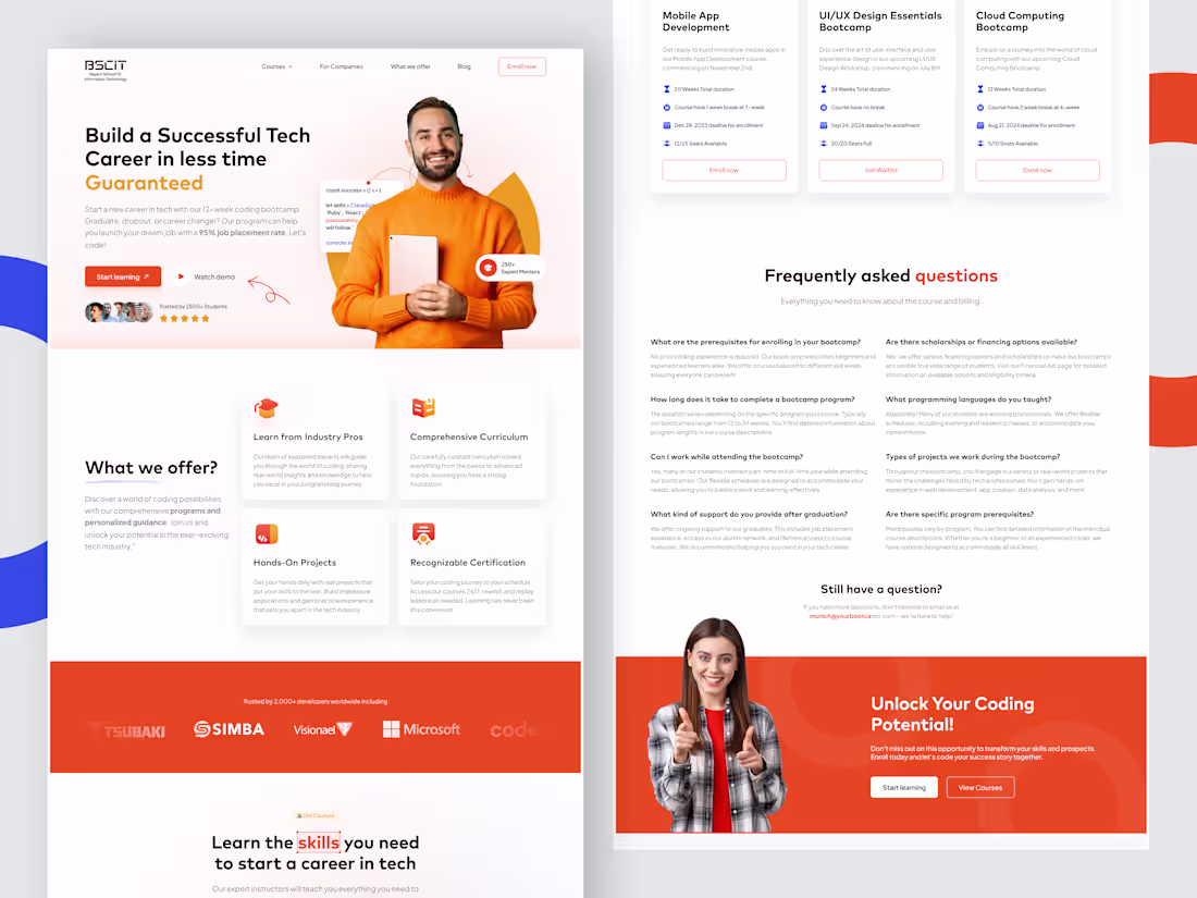 Cover image for Framer Landing Page (Development) ✨