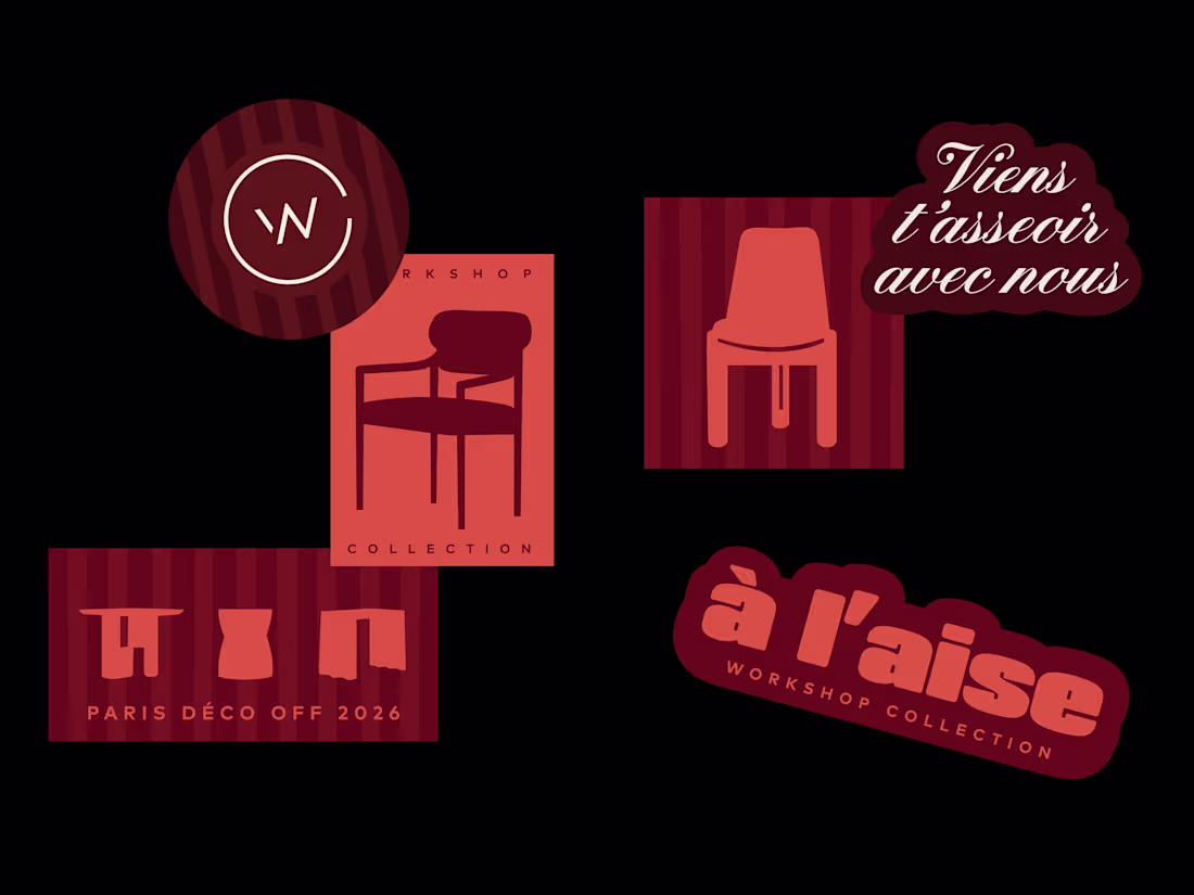 Cover image for Create Unique Branding for Paris Pop-Up of NY Furniture Brand