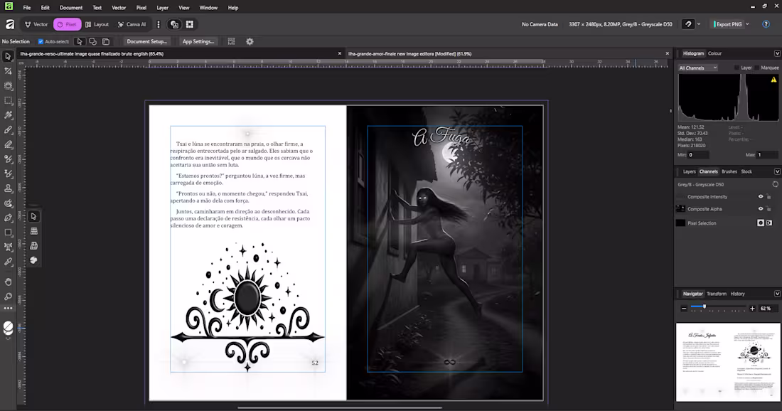 Cover image for Immersive Trilingual Layout & Musical QR Integration: SAGA 