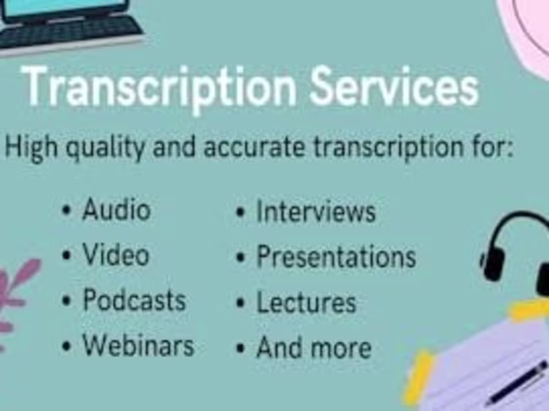 Cover image for TRANSCRIBER ‡Accuracy & Precision‡