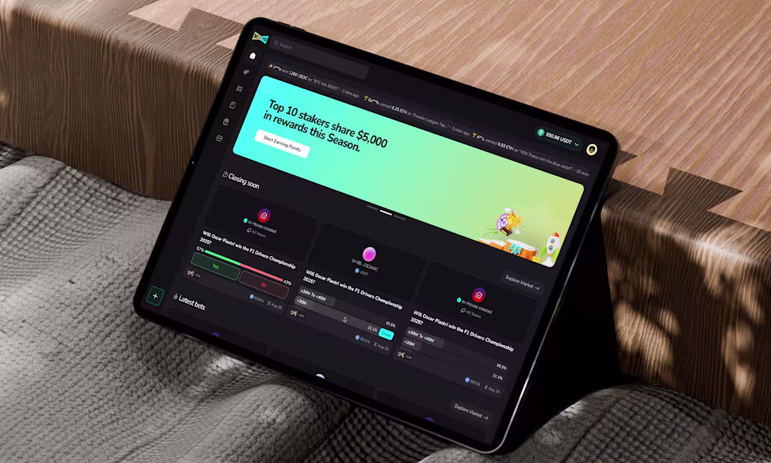 Cover image for Development of MEvsYOU P2P Staking Platform