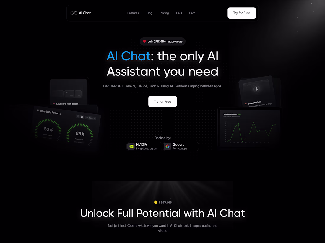 Cover image for Delivered a multi-AI assistant platform