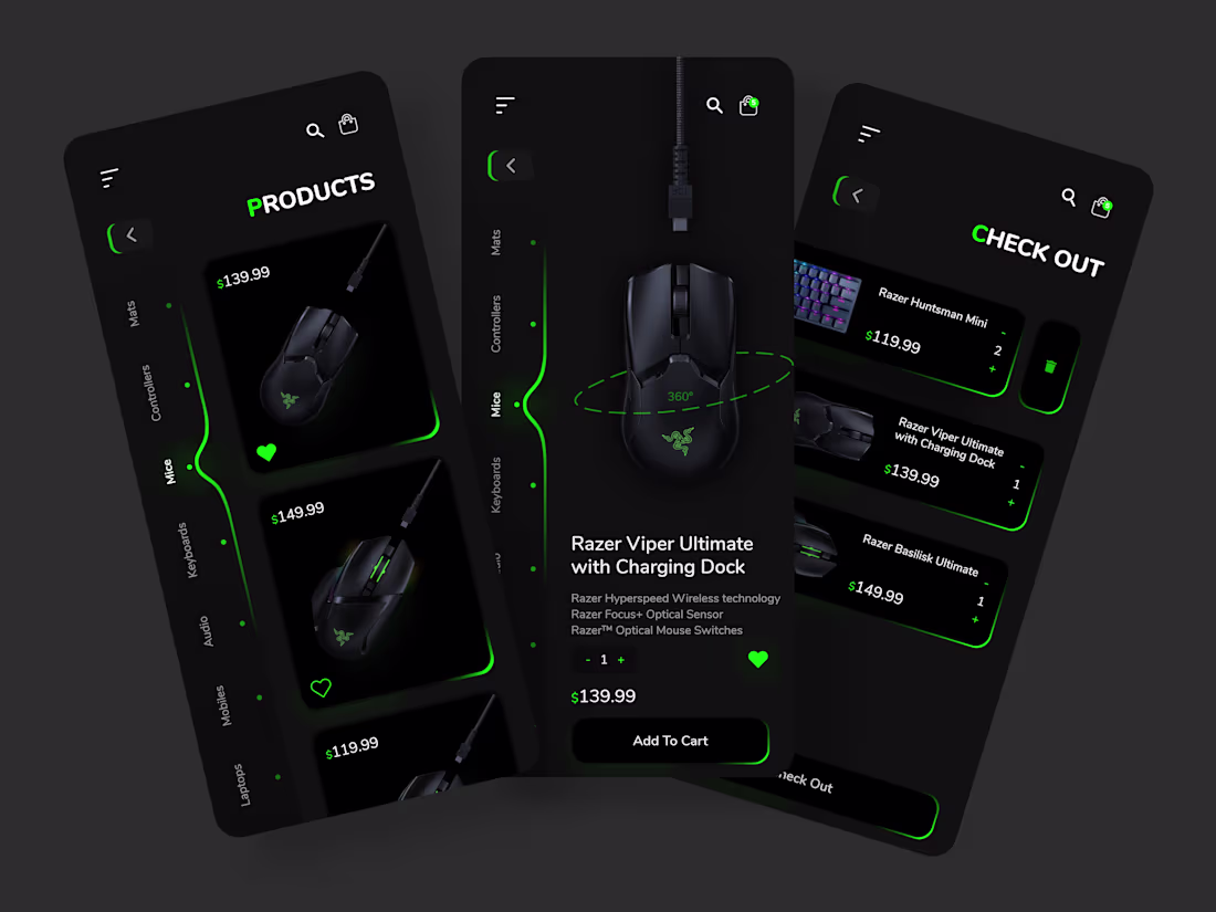 Cover image for Razer Shop App