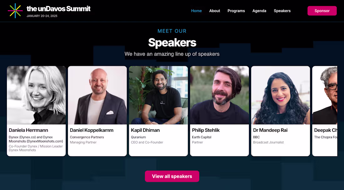 Cover image for The UnDavos Summit