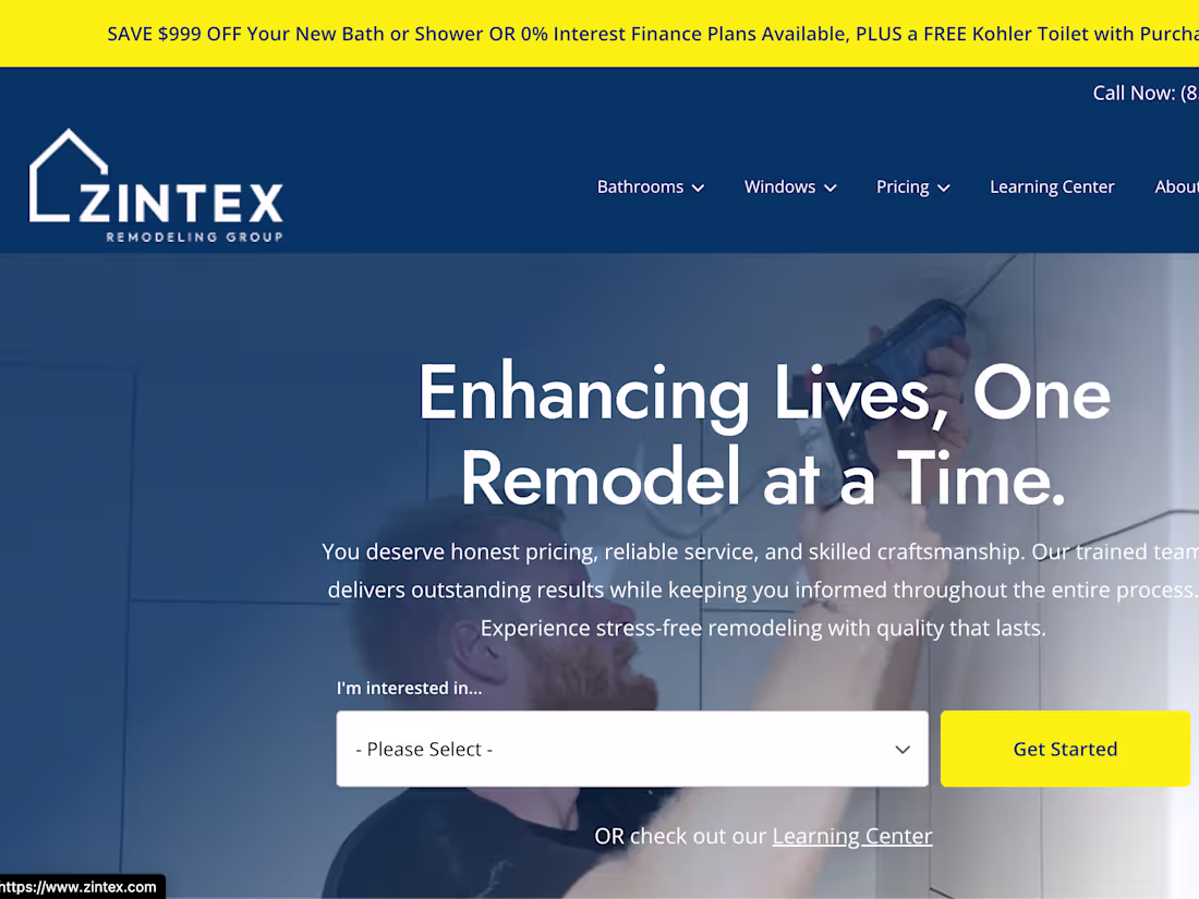 Cover image for Zintex Remodeling Group – Local Lead Engine Overhaul Summary...