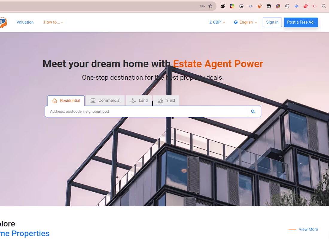 Cover image for Estate Agent Power