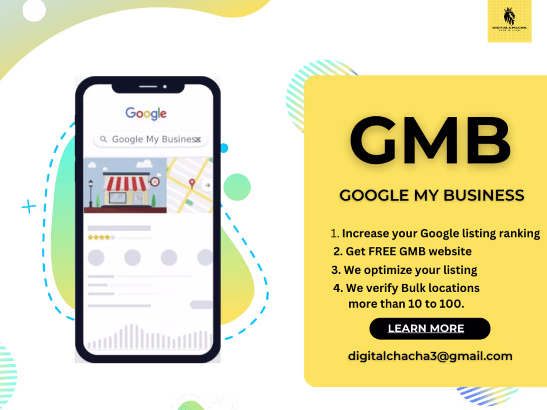 Cover image for Promote your business on Local SEO (GMB)
