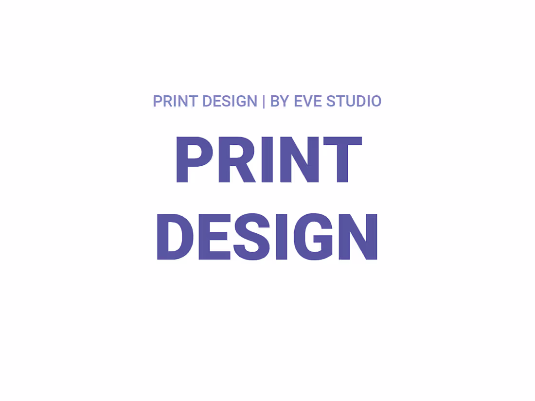 Cover image for Print Design