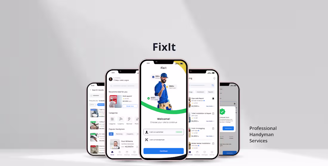 Cover image for FixIt is a mobile app