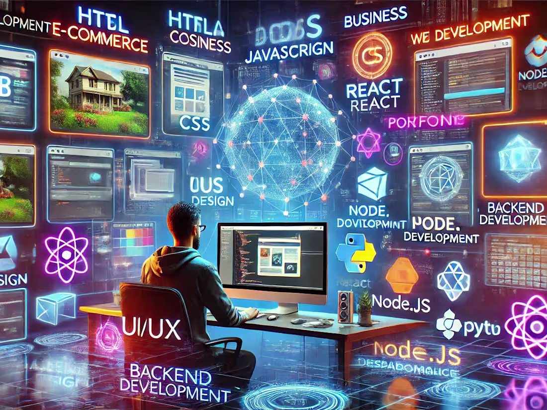 Cover image for I create dynamic, user-friendly, and scalable web applications.