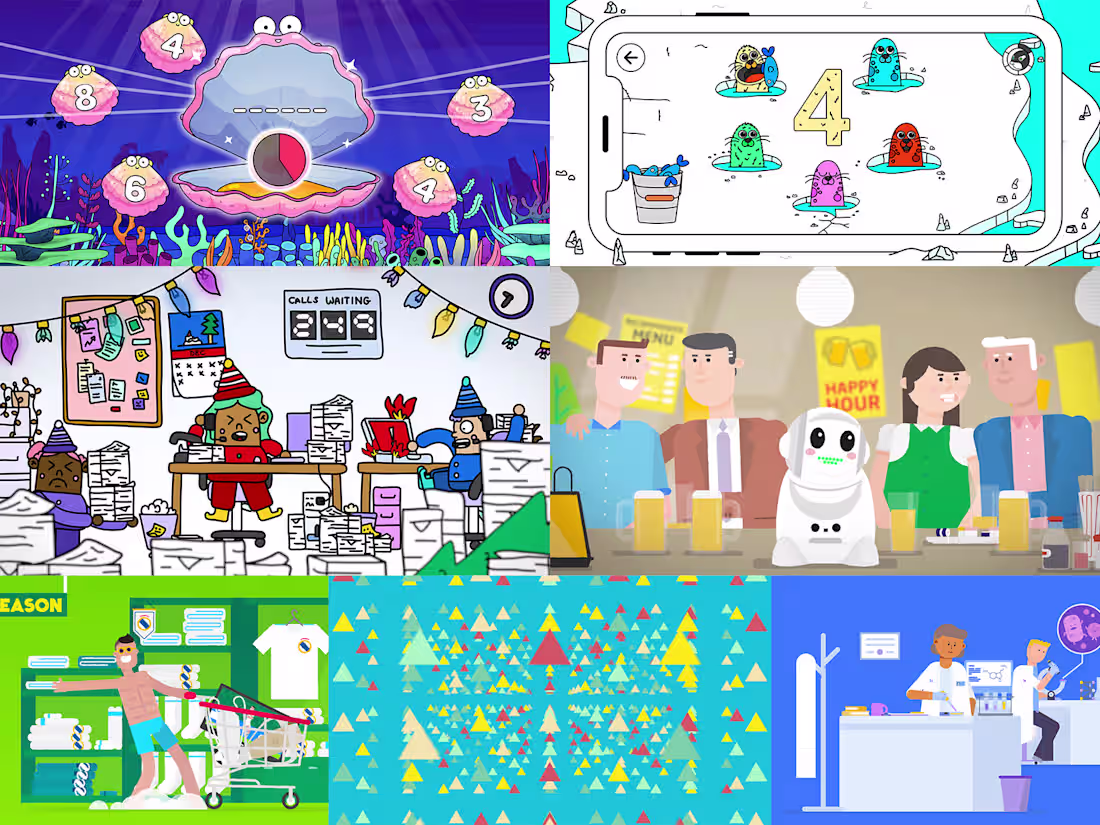 Cover image for Full service animation projects.