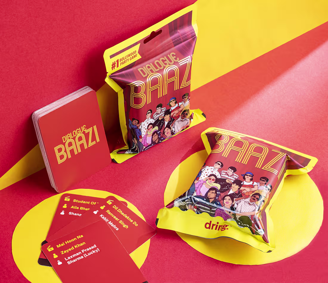 Cover image for Dialogue Baazi (Branding and Packaging)