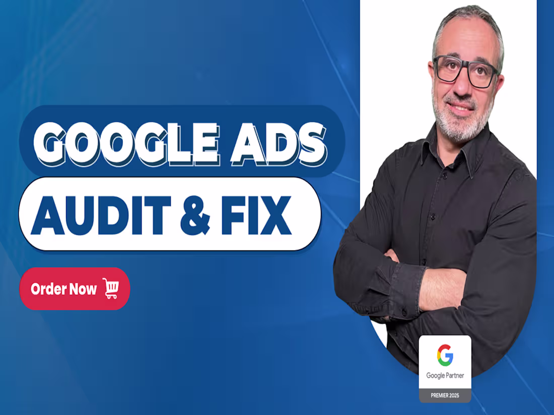 Cover image for Google Ads Audit & Fix