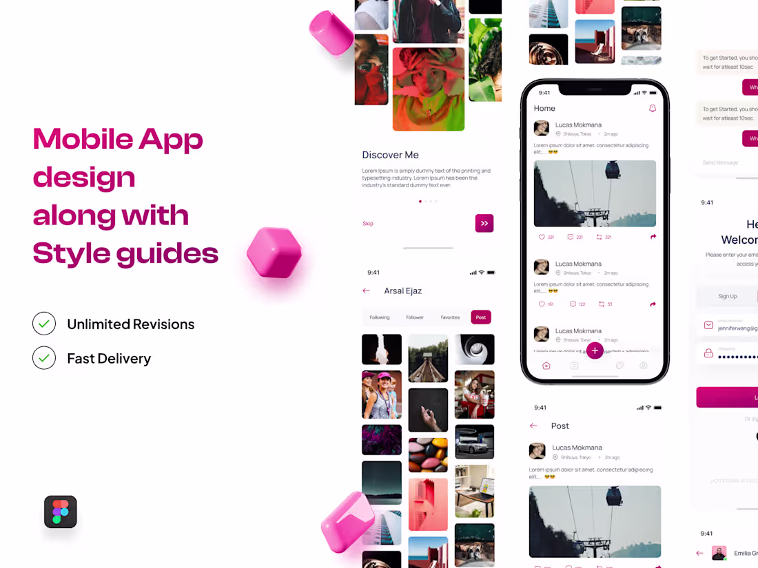 Cover image for You will get your mobile app redesign, redesign of application