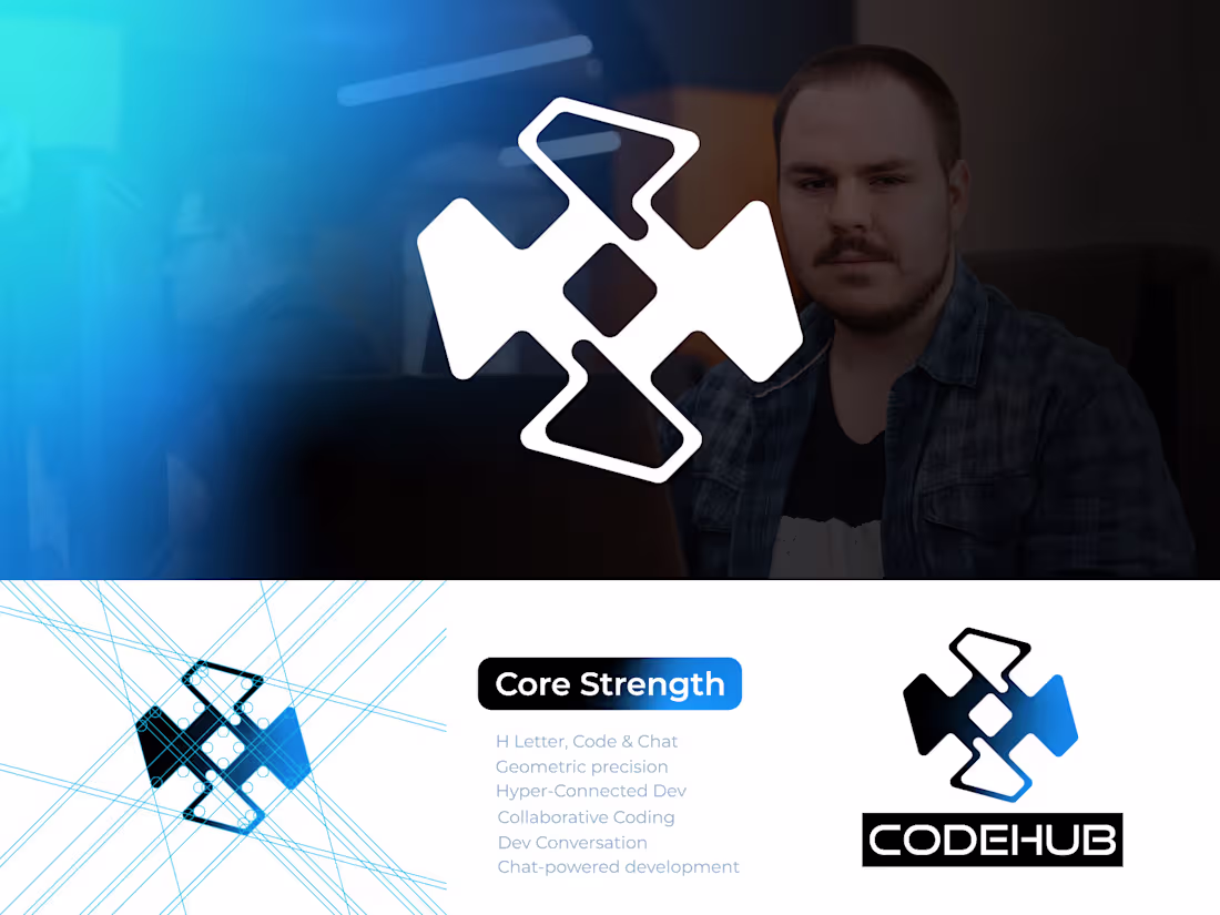 Cover image for Codehub logo for web development Saas Platform 👉 Say goodby...