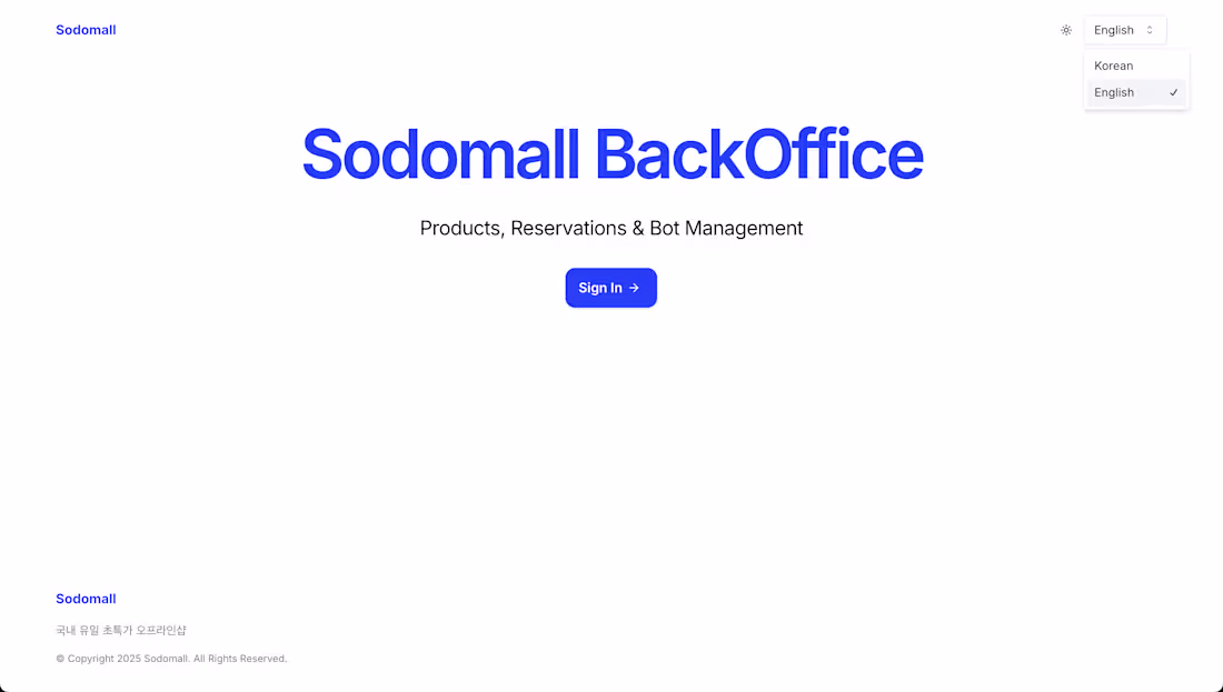 Cover image for Back Office Management System