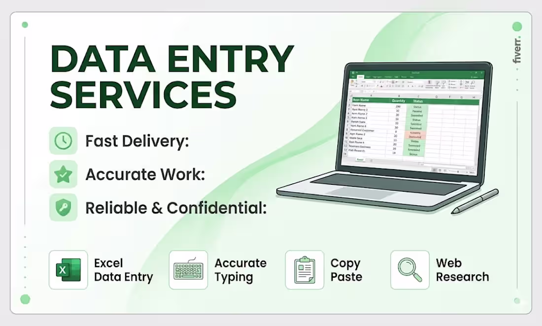 Cover image for I am a highly dedicated and detail-oriented freelancer speci...