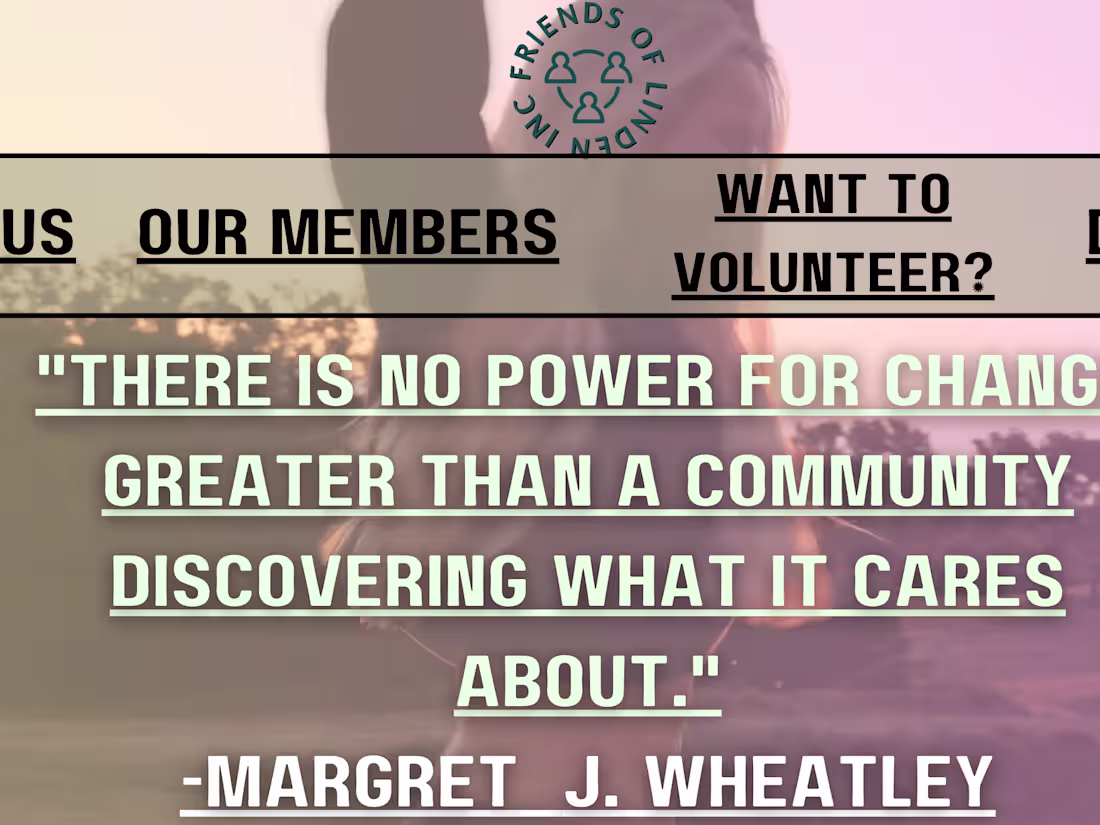 Cover image for Friends Of Linden INC Website