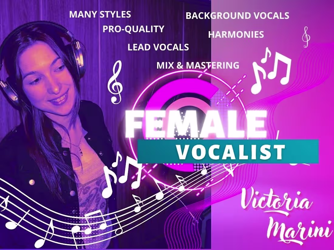 Cover image for I will create your song and be your angelical female singer