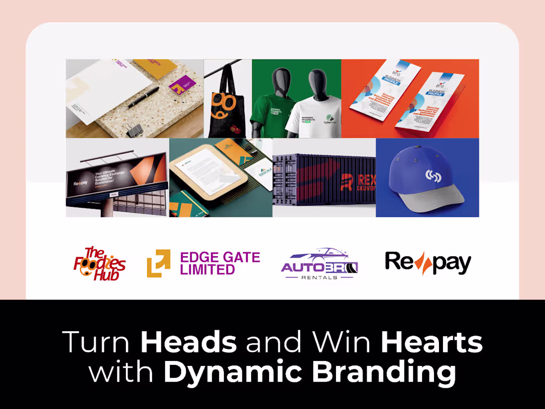 Cover image for Give your Brand/ Business a great first impression.