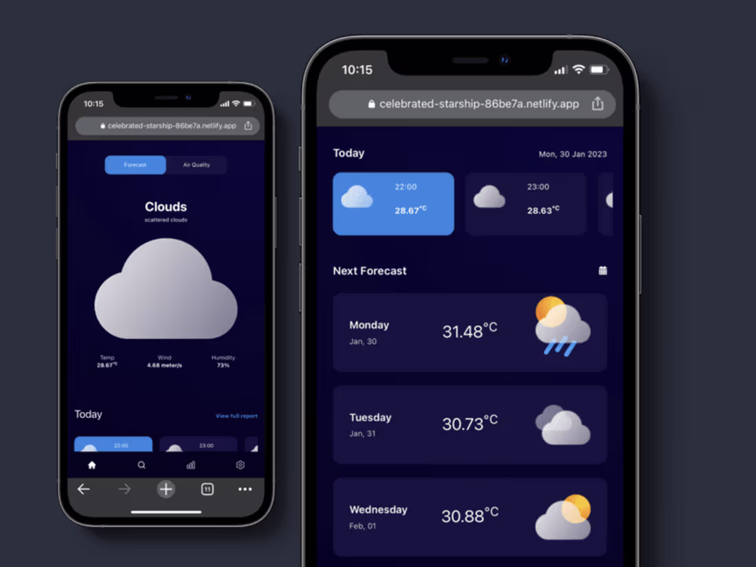 Cover image for Weather Forecast App