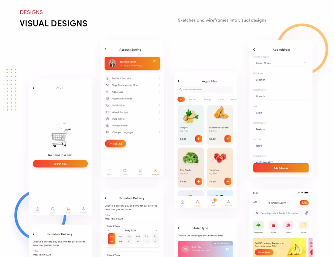 Cover image for Grocery platform