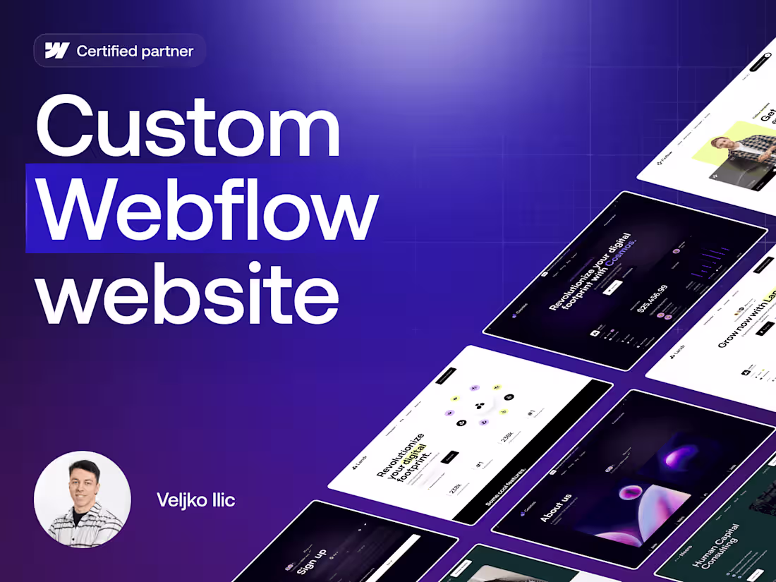 Cover image for Need a modern Webflow website?