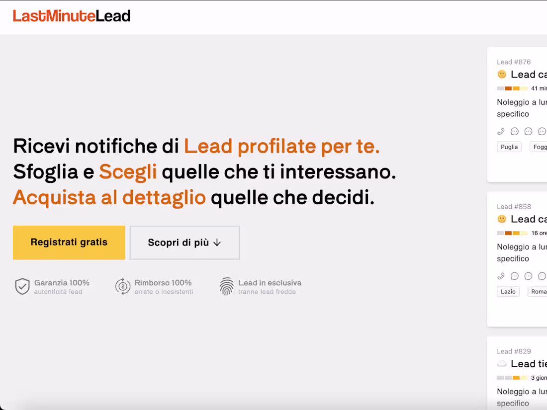 Cover image for https://lastminutelead.com/