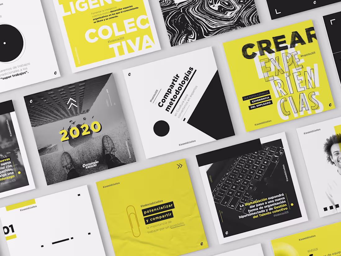 Cover image for Instagram Feed • Caramelo Escaso on Behance