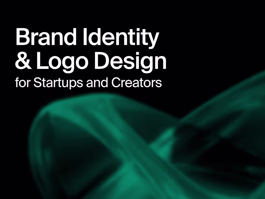 Cover image for Custom Logo & Brand Identity Design for Startups and Creators