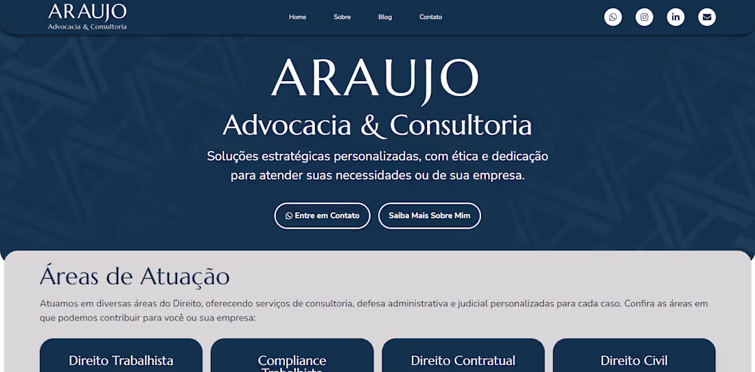 Cover image for WordPress Website for Law firm