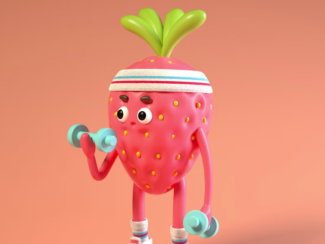 Cover image for Mariana Ribero - Fruit and veggie meet exercise