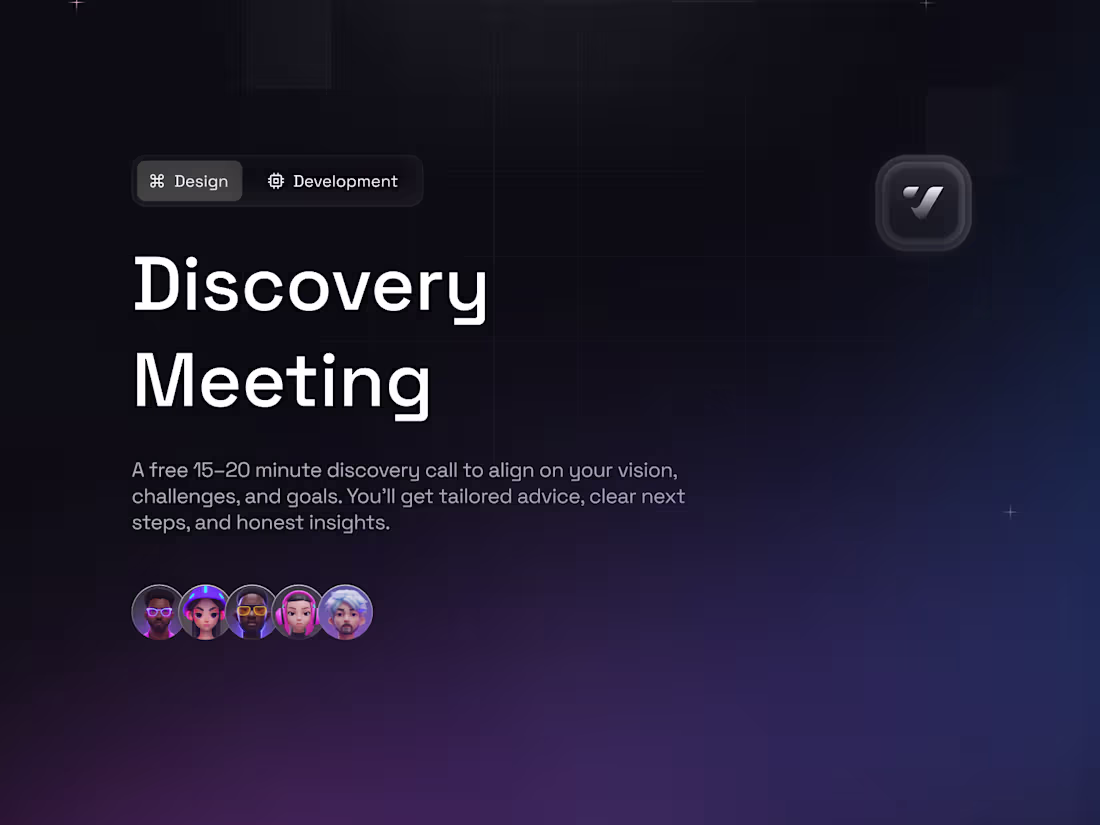 Cover image for Free Discovery Call – Let’s Align Before We Build 