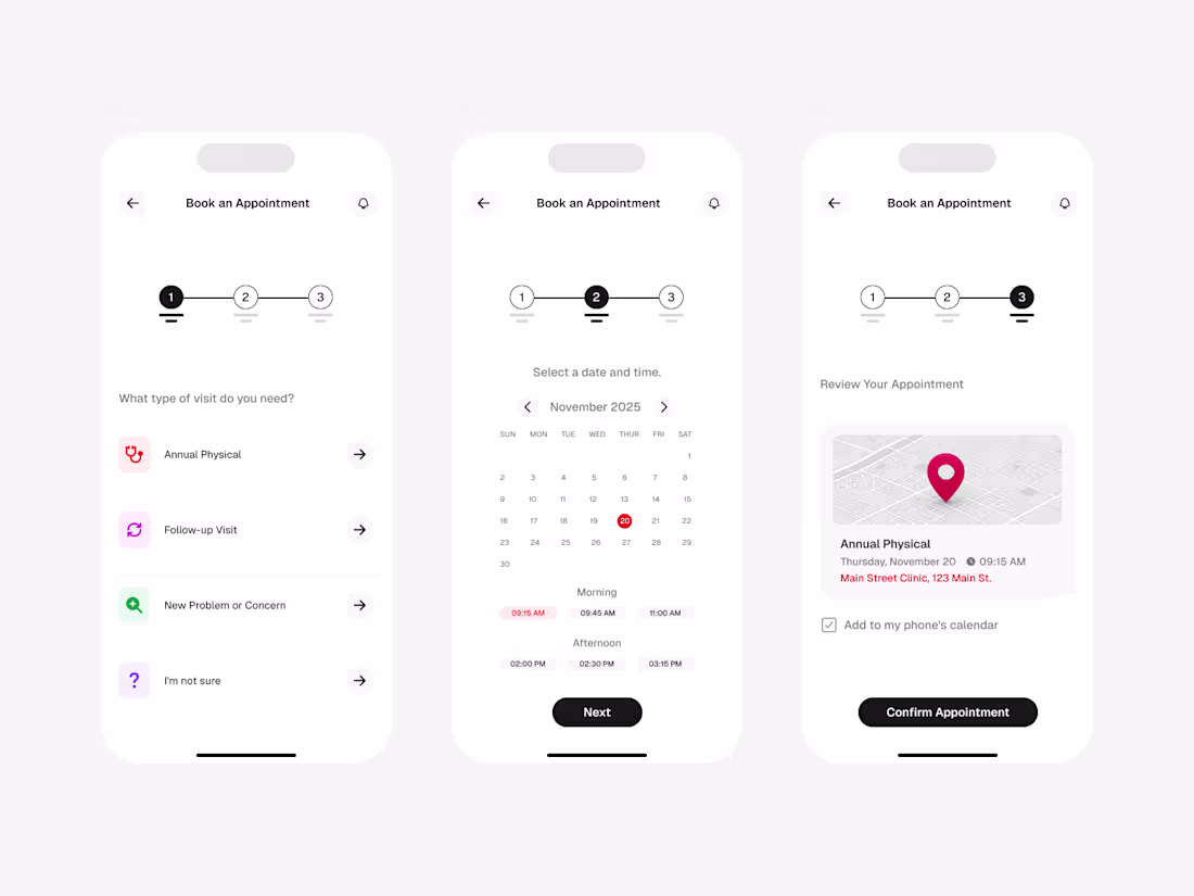Cover image for Effortless Healthcare Appointment Booking: A UX Case Study