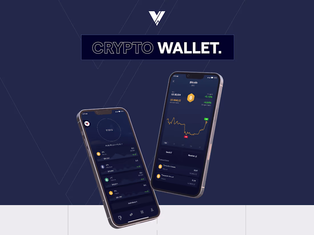 Cover image for Crpto Wallet App Design