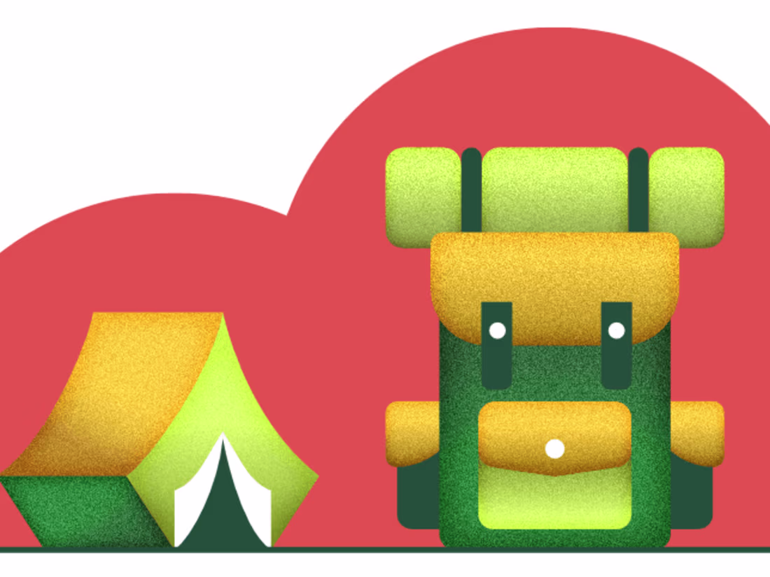 Cover image for Camping Icon Set