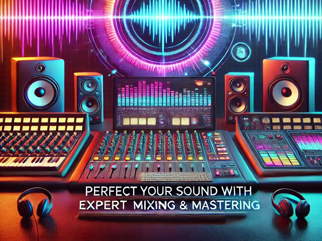 Cover image for Your Sound, Perfected: "Mixing & Mastering"