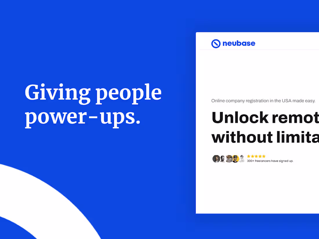 Cover image for Neubase - Branding, Website and social media strategy