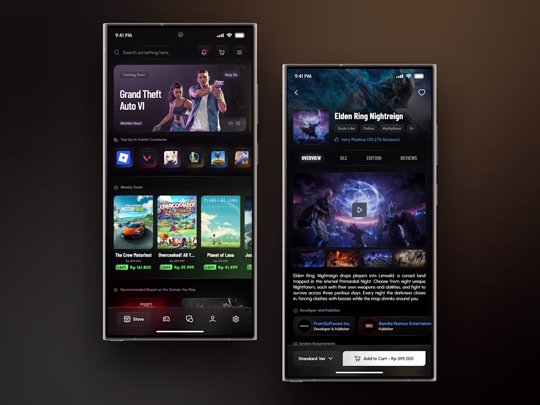 Cover image for PlayMuch Gaming - Mobile App Store/E-commerce