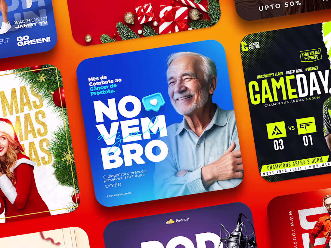 Cover image for Social Media Manager Social Media Post Design Instagram Facebook