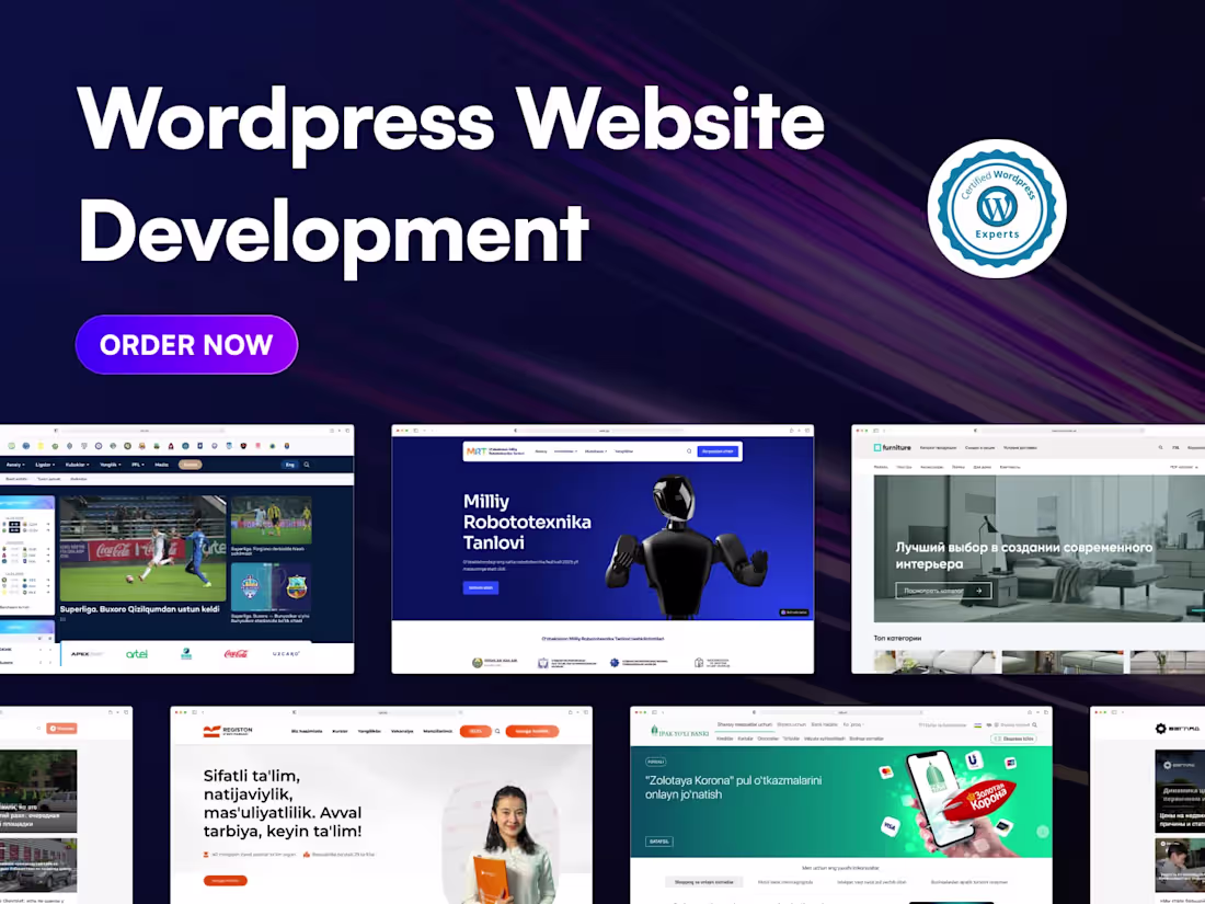 Cover image for Wordpress Website Development