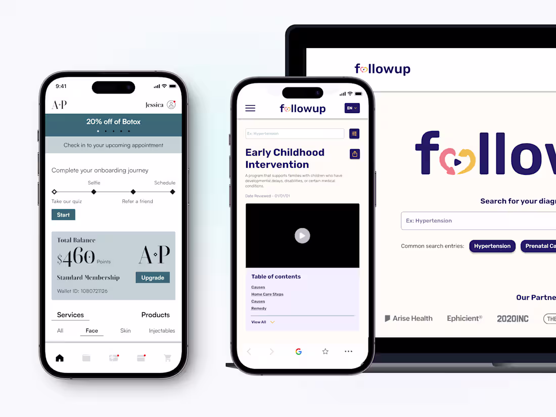 Cover image for Product and UI/UX design