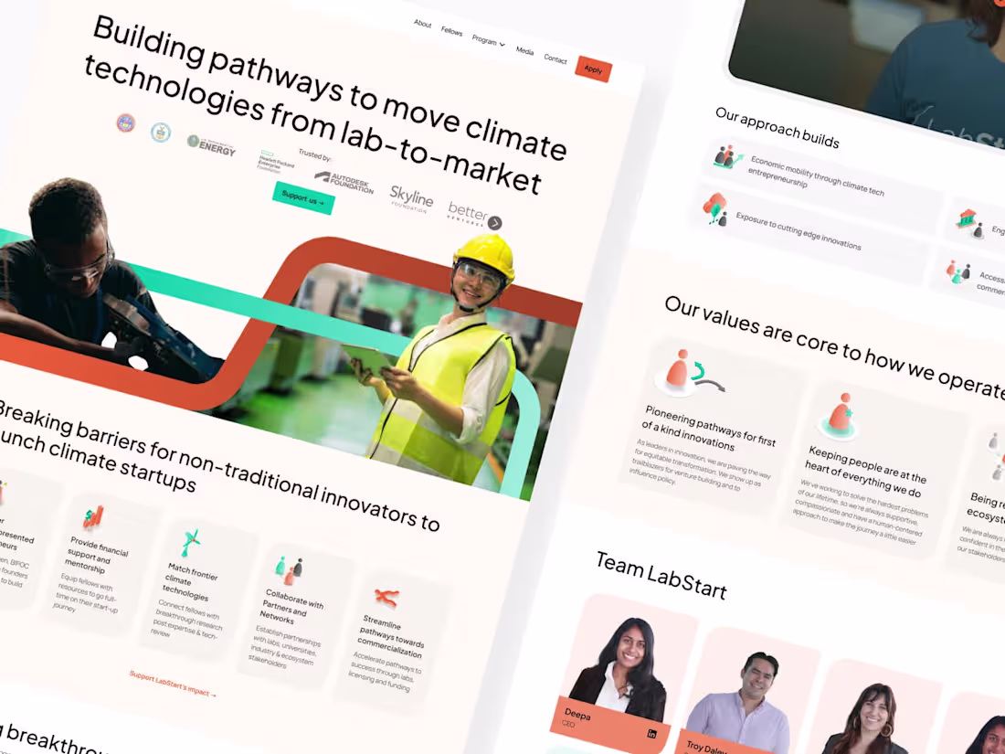 Cover image for LabStart | Unlocking Breakthrough Climate solutions with Divers…