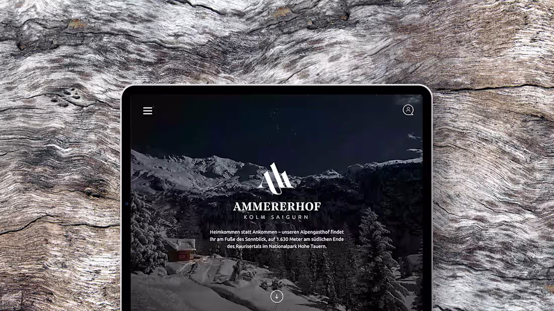 Cover image for Website & Logo Design / Ammererhof