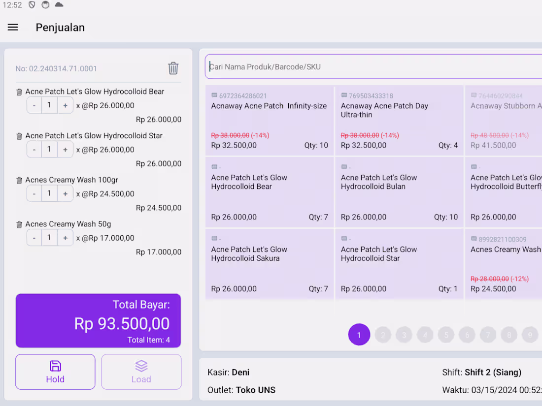 Cover image for POS System Dashboard & Mobile App
