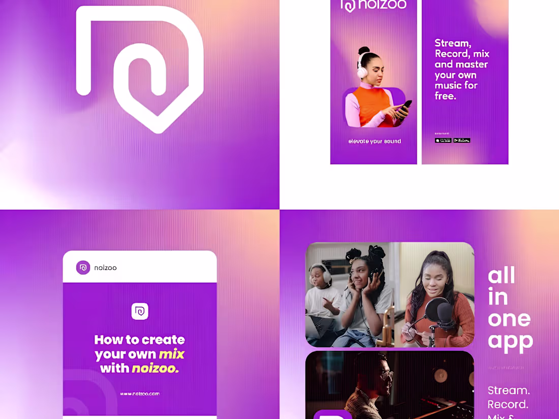 Cover image for Noizoo Logo Design