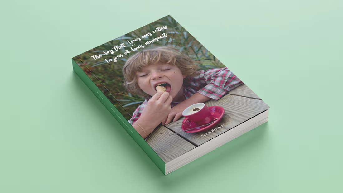 Cover image for Bilingual Cookbook Design