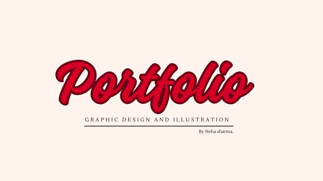 Cover image for Graphic Designer Portfolio :: Behance